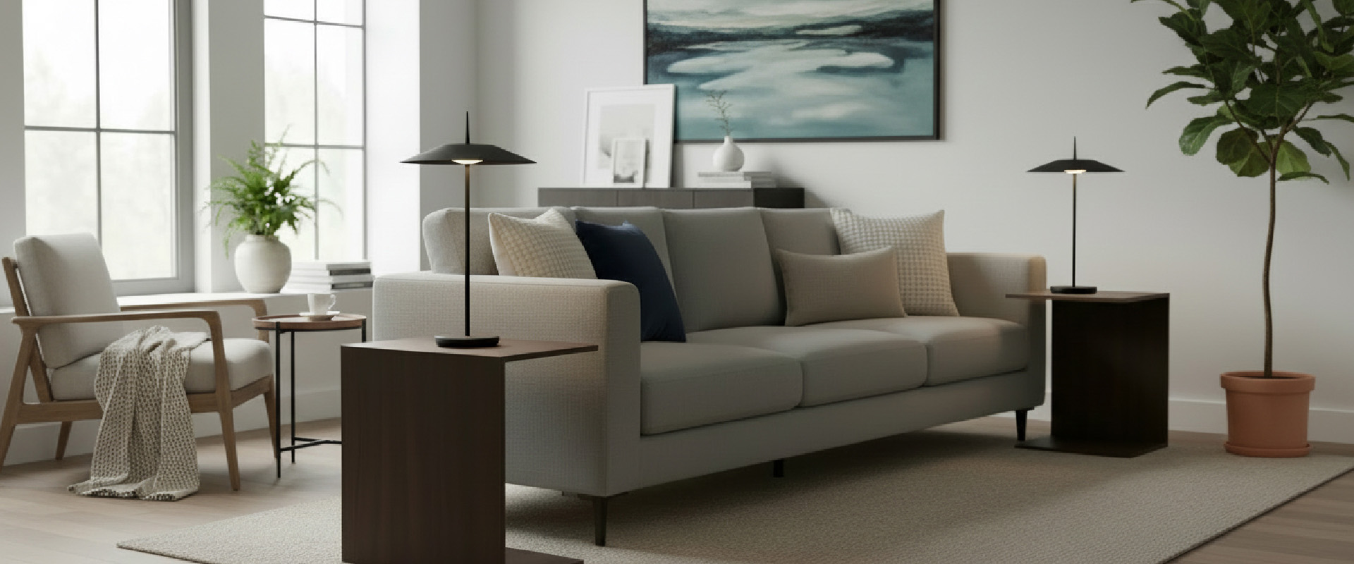 ترکیب بندی آبا‌ژور رومیزی مدرن کیوتو